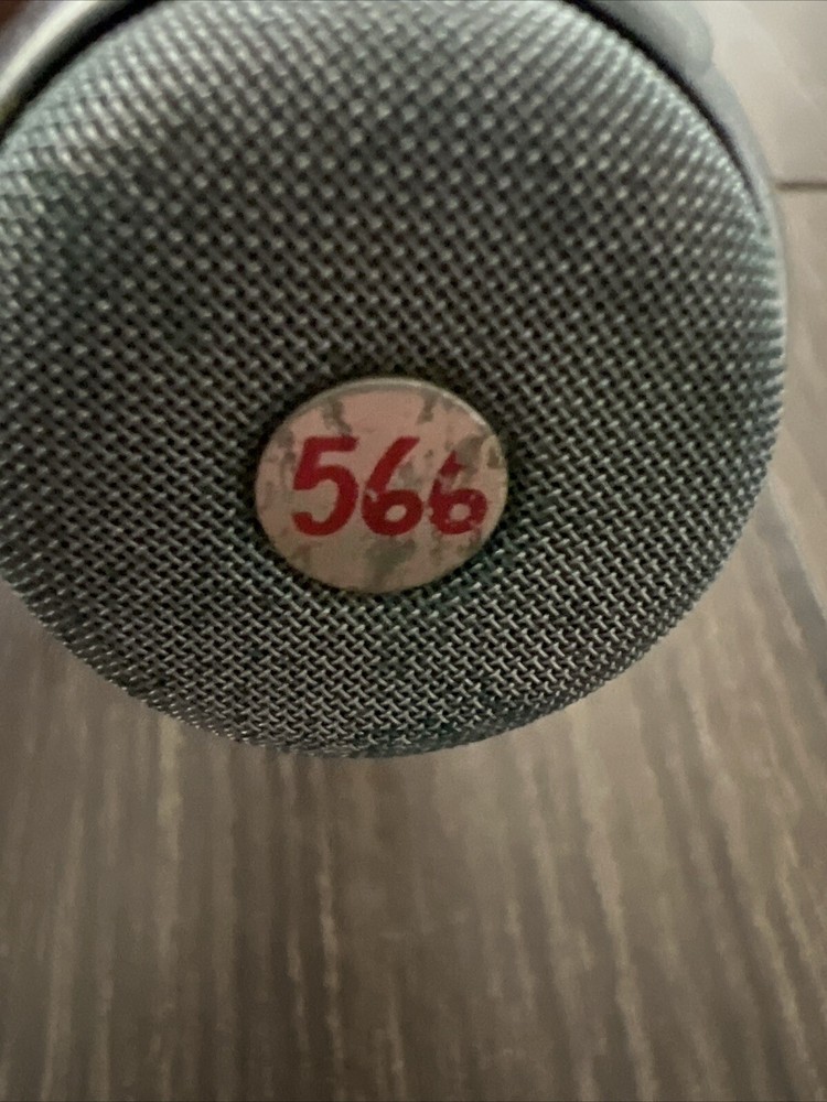 Vintage Turner 566 Silver Microphone Studio Equipment