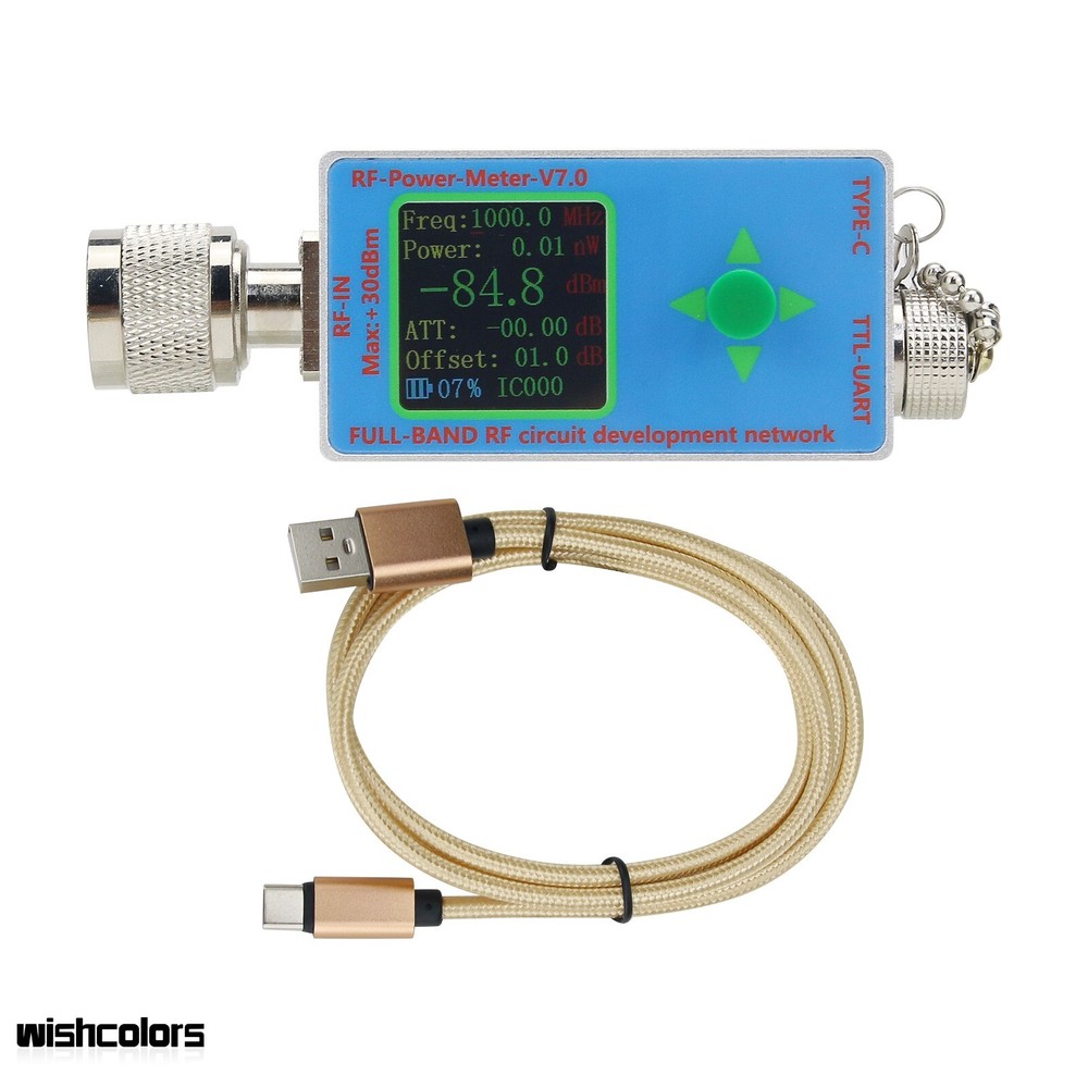N-Type RF Power Meter 10GHz Full-band RF Circuit Development Network Serial COMM