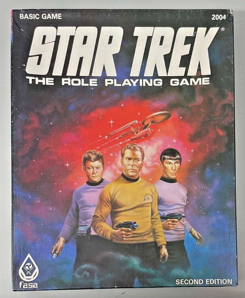 Star Trek Role Playing Game Second Edition #2004 Basic Game FASA 1983