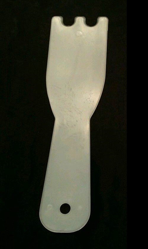 2 - George Foreman Indoor Grill Replacement Scraper Spatula`s transparent White