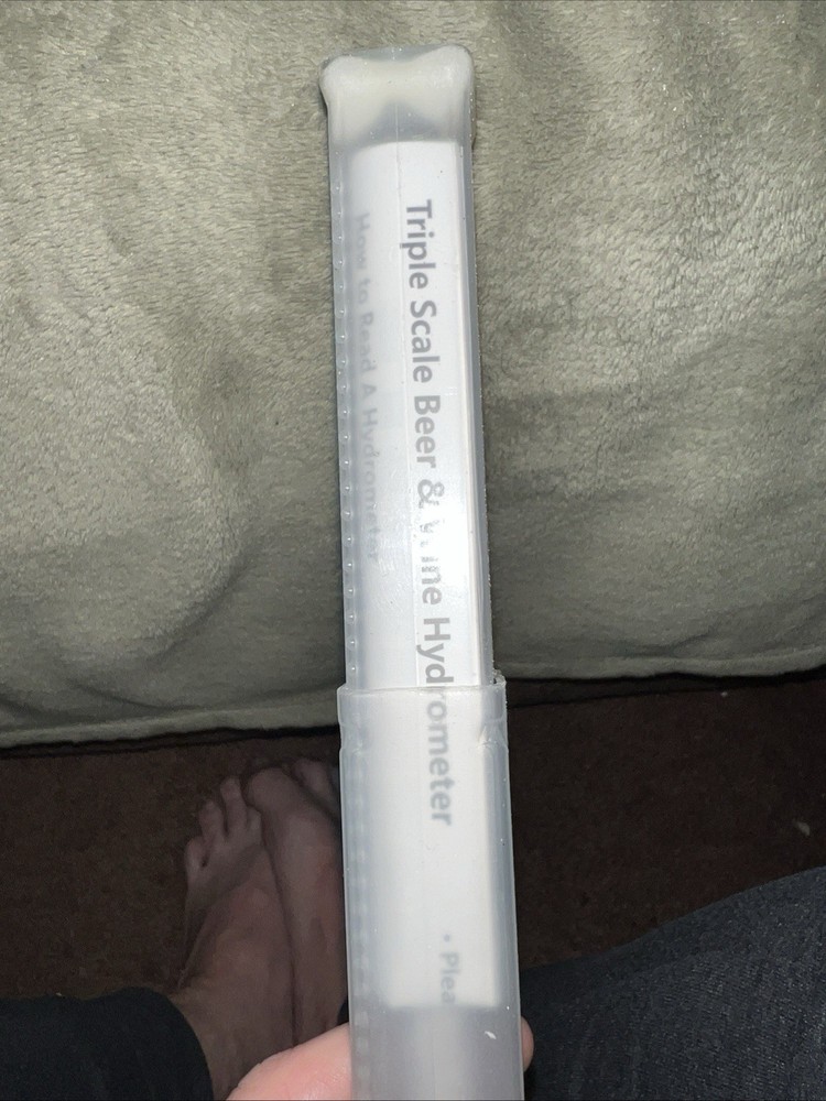 2 Triple Scale Beer Wine Precision Hydrometer Specific Gravity Brix Balling Case