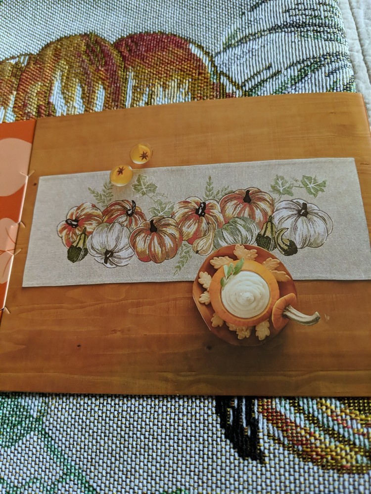 Celebrate Fall Together Table Runner New Free Ship