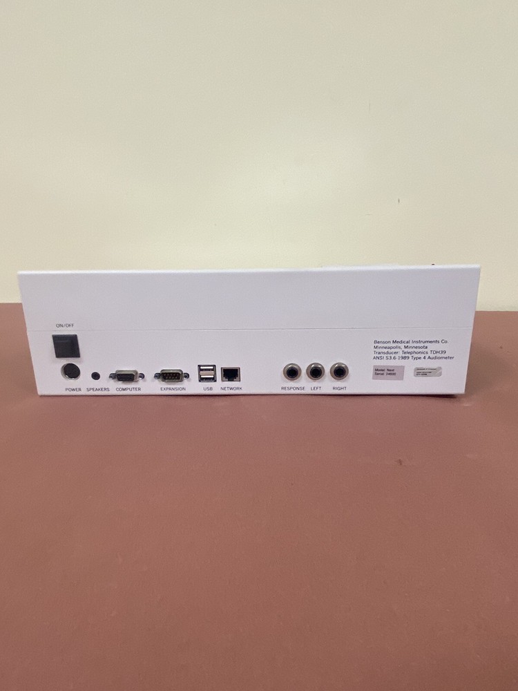 NEXT/BENSON MEDICAL INSTRUMENTS AUDIOMETER