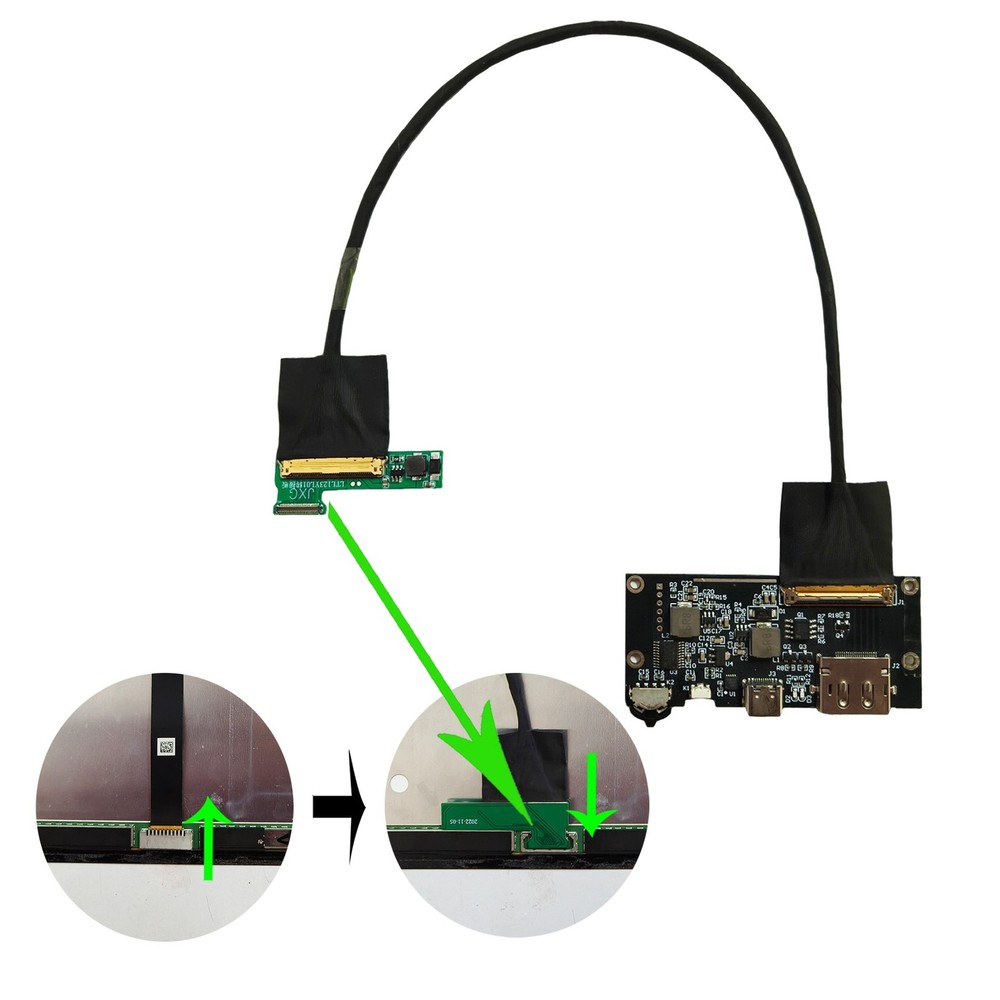 LCD Controller Board For 12.3in LTL123YL01 2736X1824  Surface Pro 4 LCD Screen