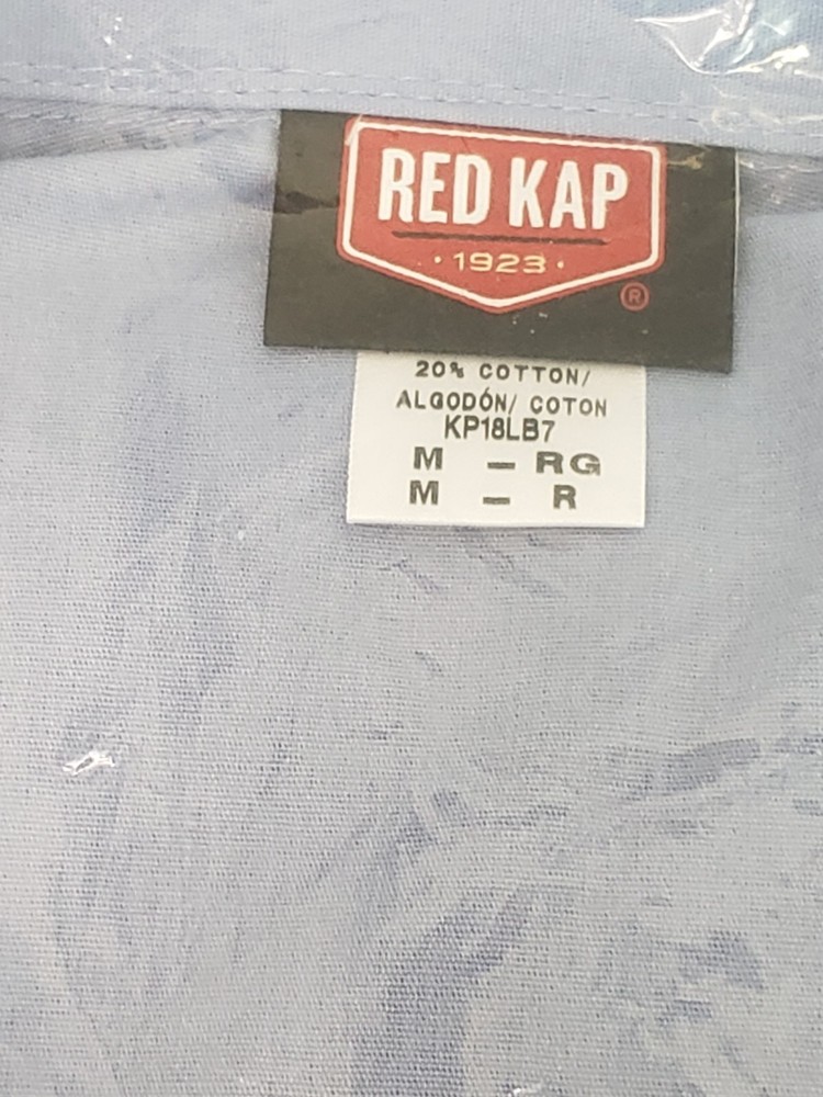 Red Kap Mens RK Lab Coat With Pockets, Light Blue, Regular/Medium