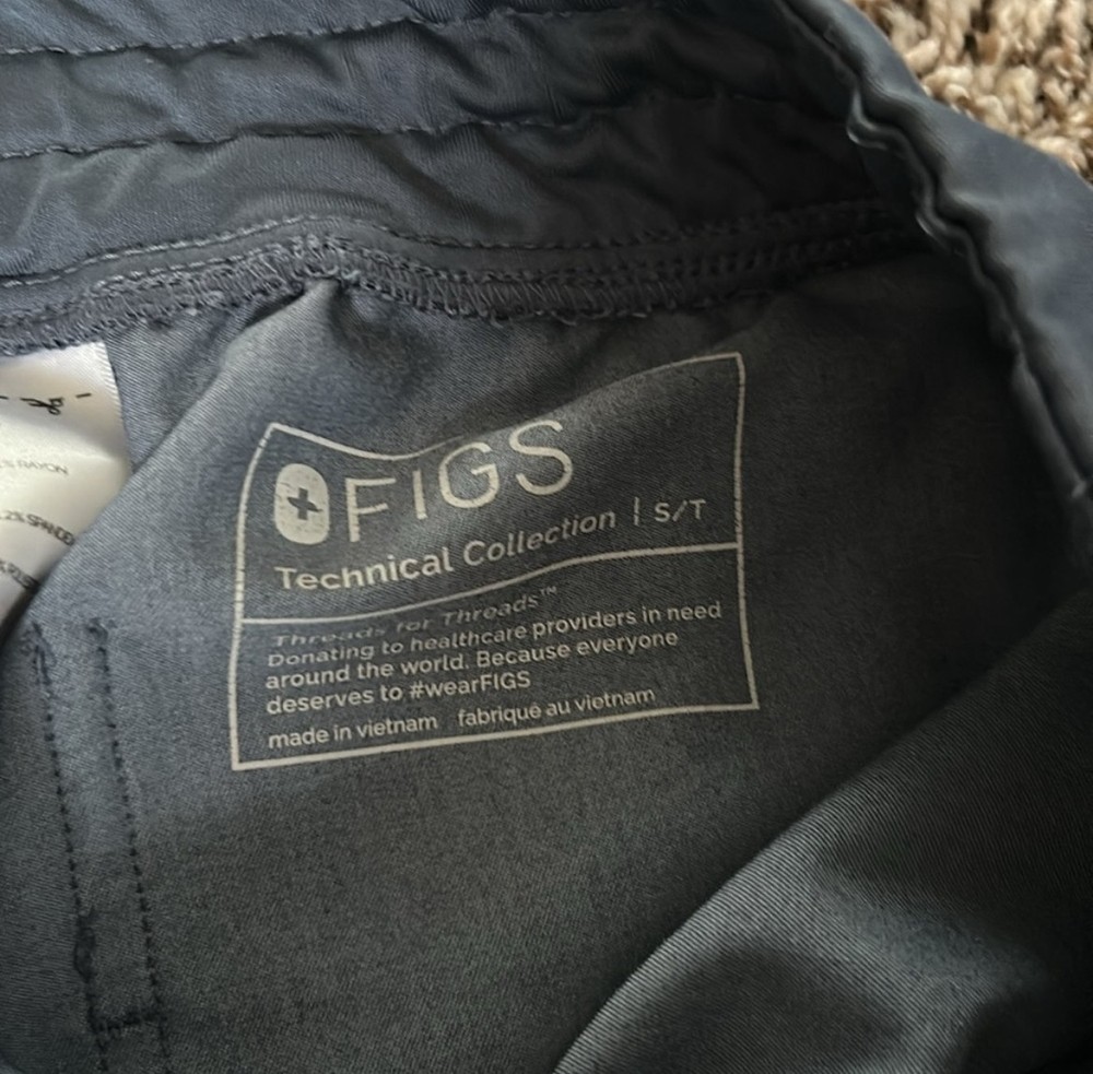 Women's Figs Scrub Set Heather Denim