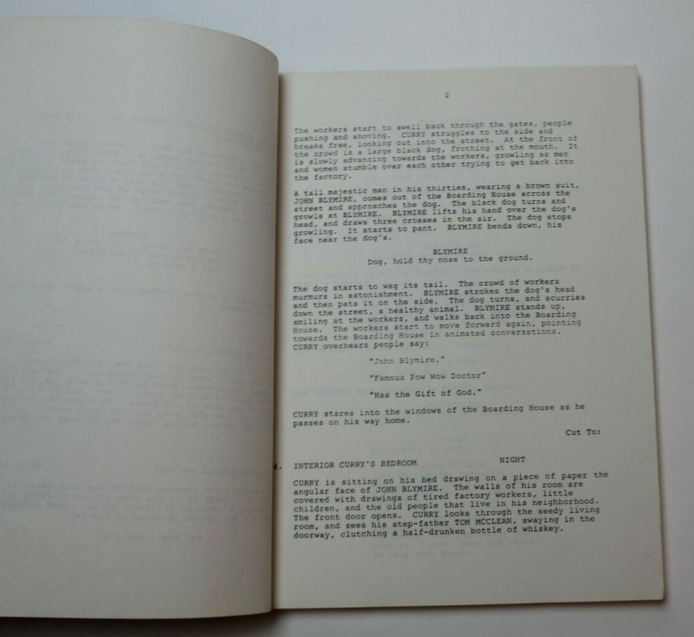 THE LONG LOST FRIEND / Wesley Moore 1980's Unproduced First Draft Screenplay