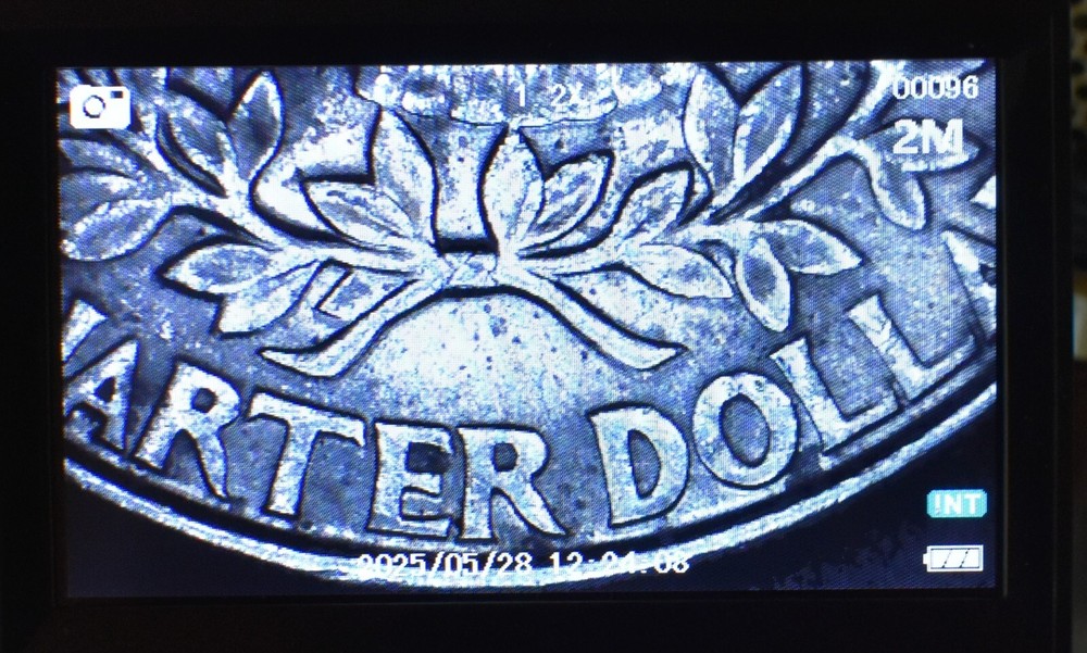 1996 P Quarter Error Broad Struck, Die Chips, Doulble Die Multi Errored