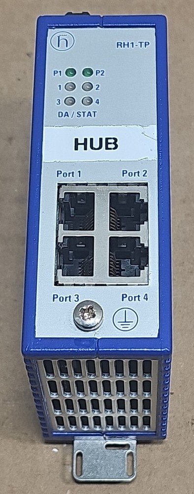 Hirschmann RH1-TP Rail Hub 4-Port.
