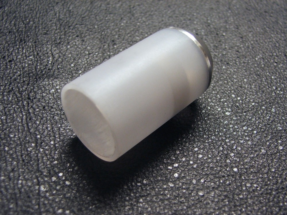 NEW CUSTOM LIGHTSABER BLADE PLUG MECHANICAL DESIGN SILVER MULTI RING GLOW CORE