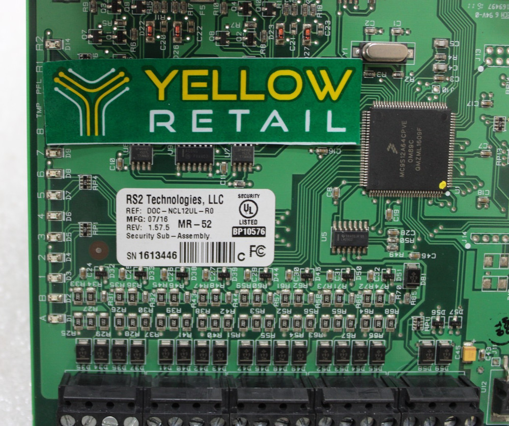 LENEL DOC-NCL12UL-R0 RS2 TECHNOLOGIES MR-52 ACCESS CONTROL BOARD