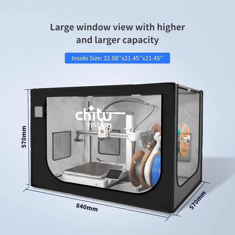 3D Printer Enclosure for Bambu Lab A1 Combo/A1 Mini Combo,