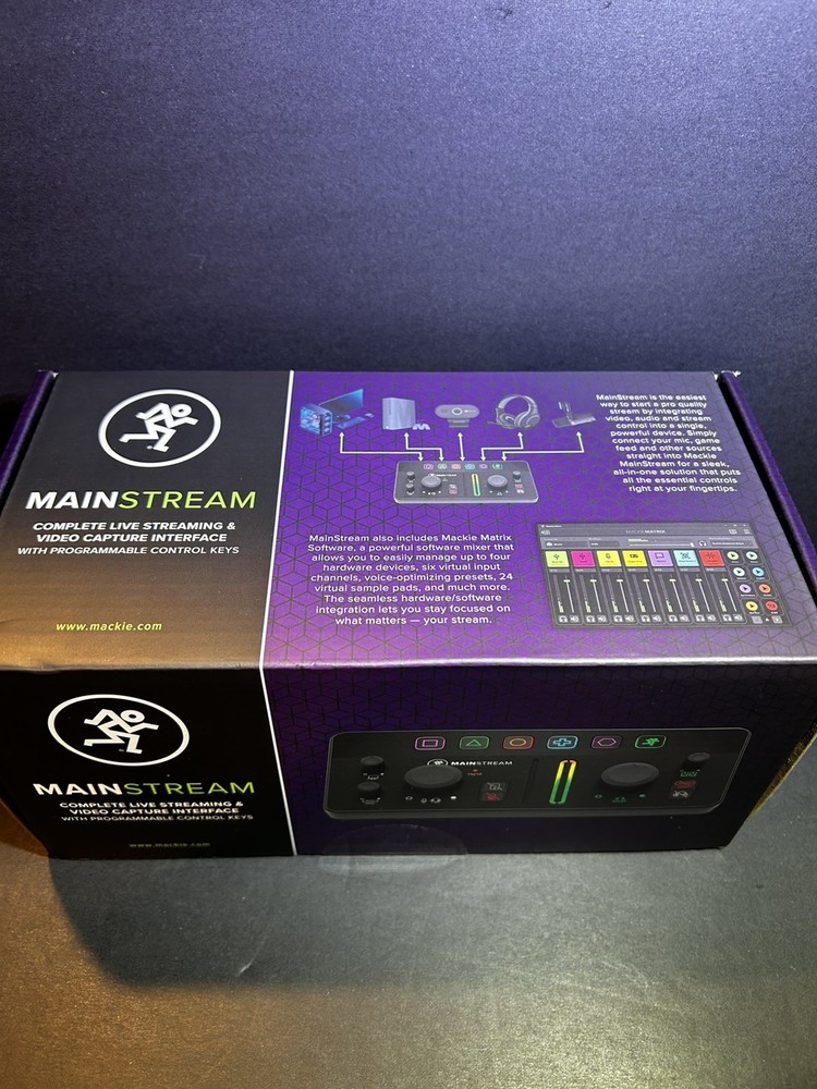 Mackie MainStream Complete Live Streaming and Video Capture Interface