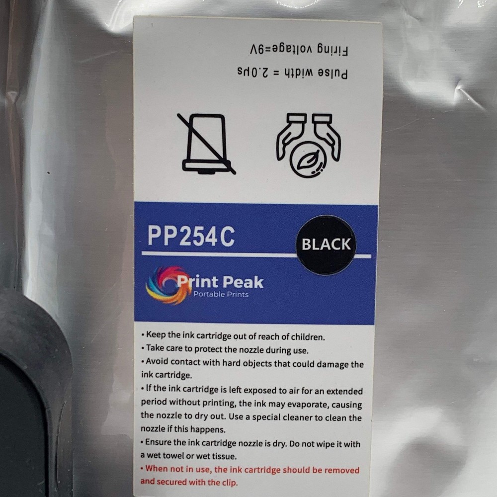 Print Peak Handheld Inkjet Printer For Multi-Surface 25.4mm/1"