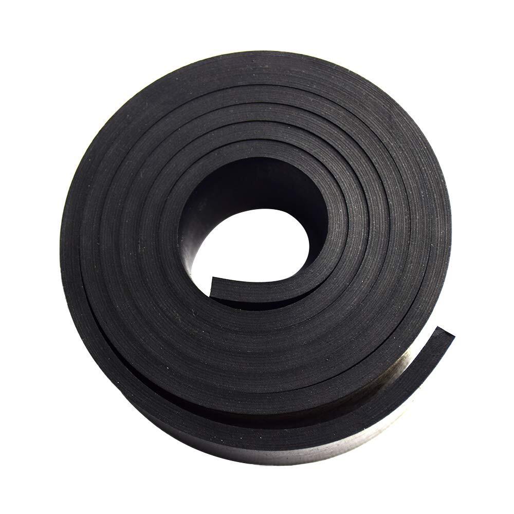 Neoprene Rubber Strips 1/4 .250" Thick X 2" Wide X 30" Long Solid Rubber Roll...