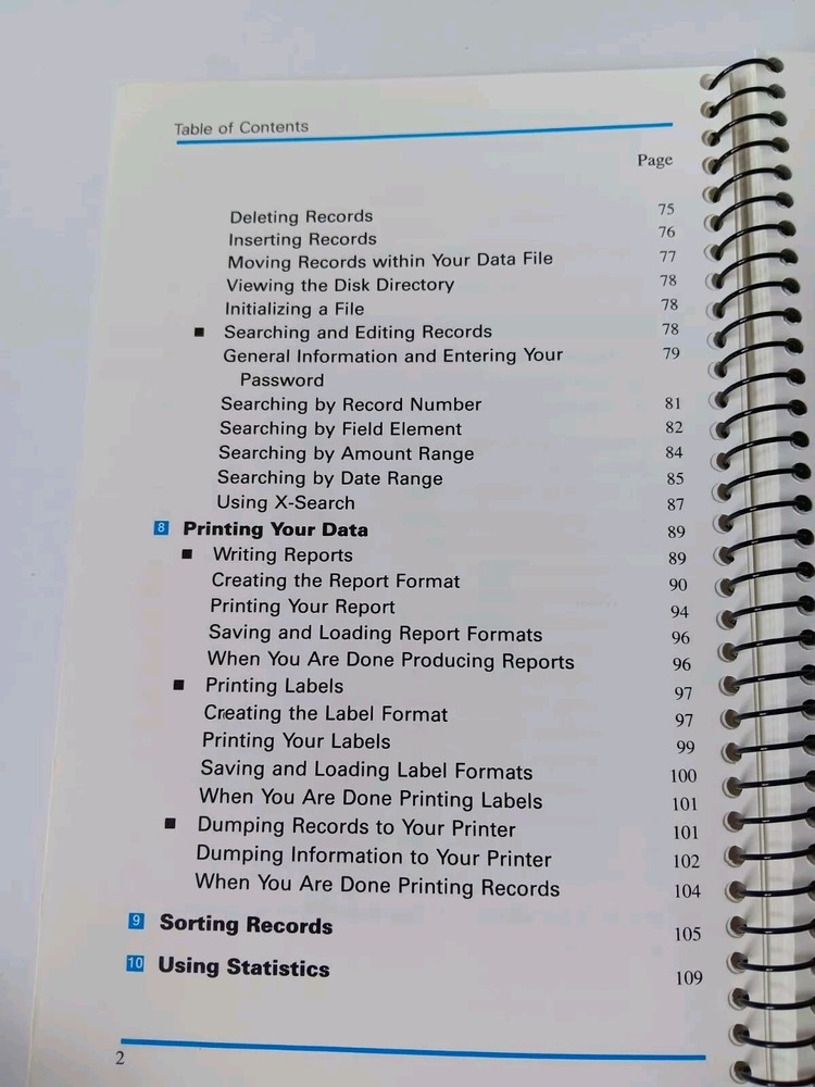 Time Works Users Manual Data Manager 128 W/Report Writer Commodore 128 Computers
