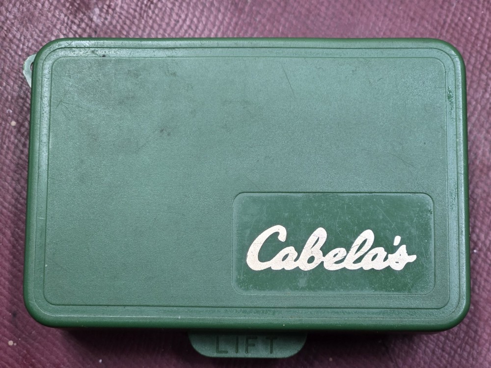 Cabela's plastic fly box