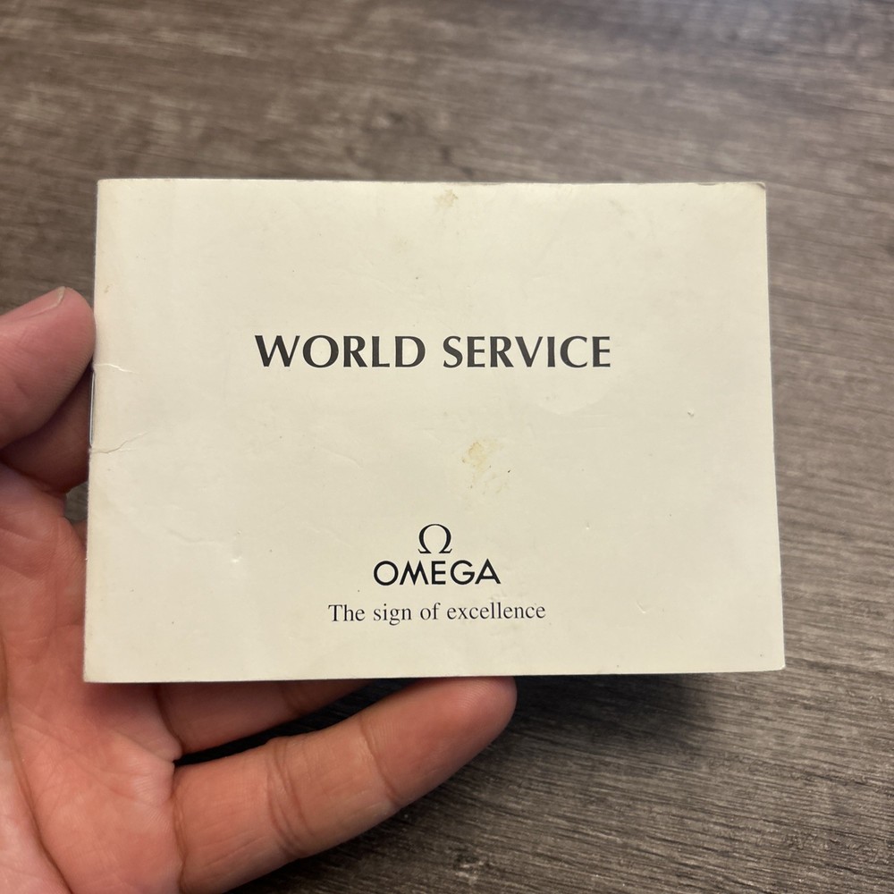 Omega World Service Booklet