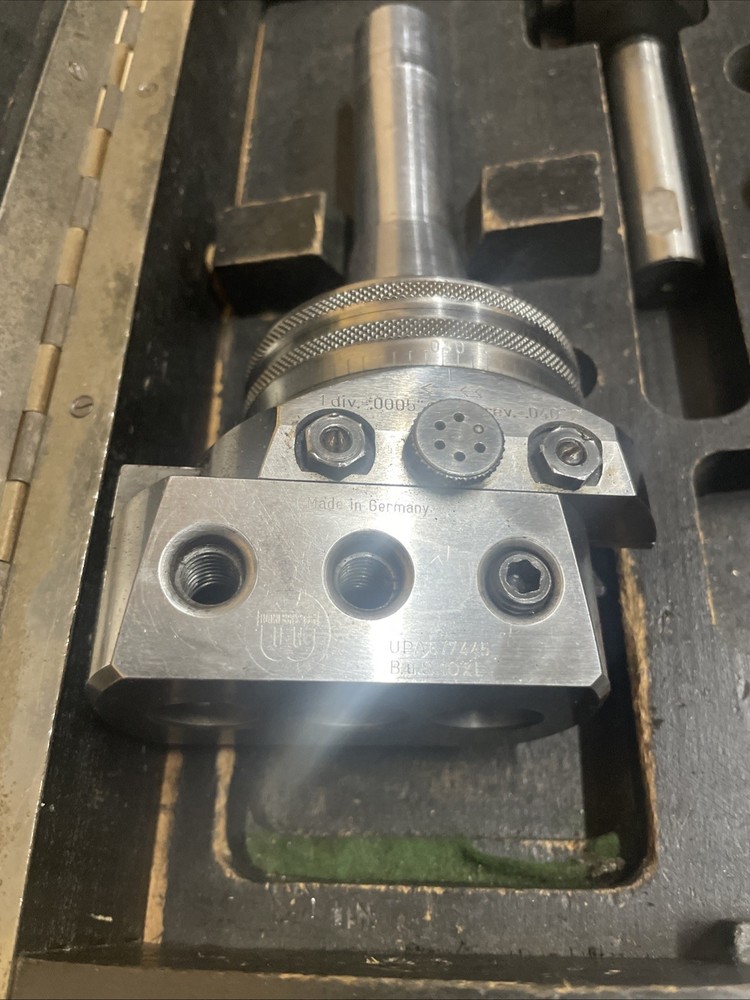 Wholhaupter Boring Head Set With R8 Shank