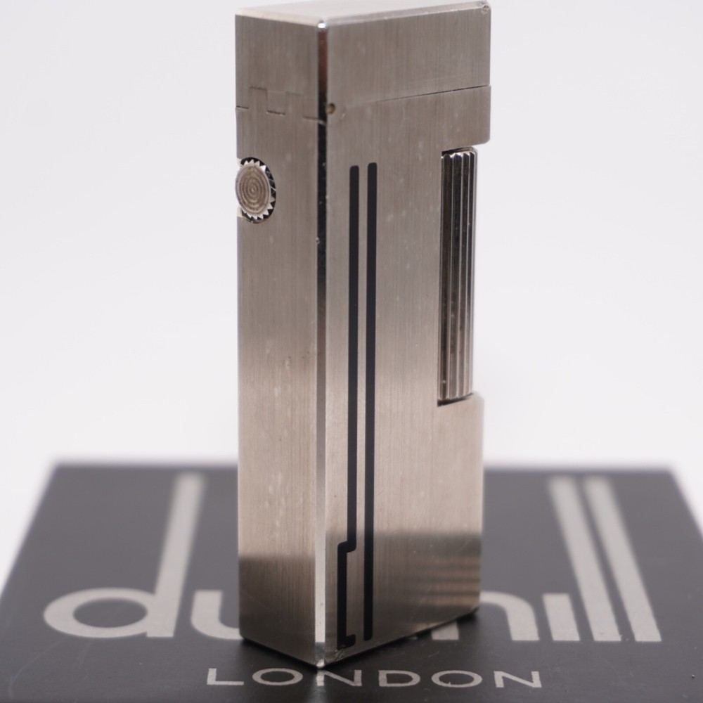 Limited edition item Dunhill lighter stainless d pattern_Ultrasonically cleaned
