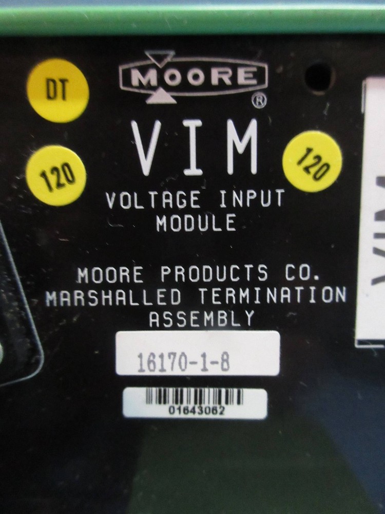 Moore 16170-1-8 APACS VIM Voltage Input Module Siemens PLC Board