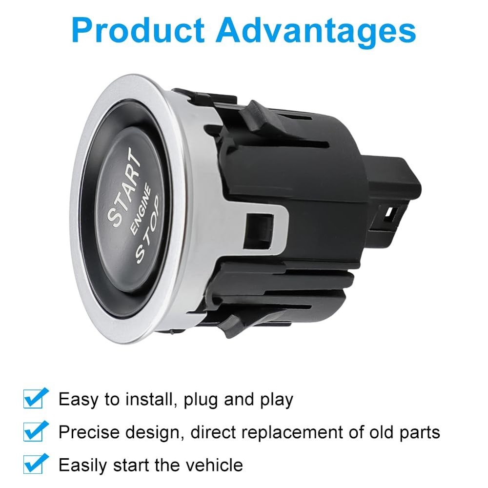 Ignition Start Stop Button Switch Compatible with Land Rover Range Rover/Spor...