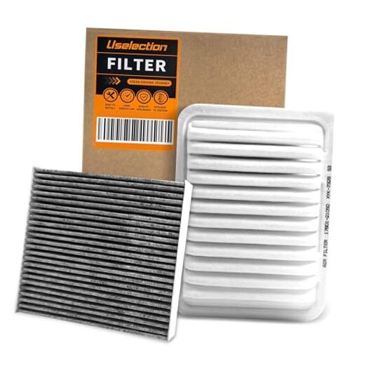 Cabin Engine Air Filter W/Activated Carbon Kit for Corolla(2009-2019)