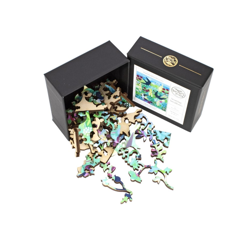 Soaring Swallows (56 Piece Bird Jigsaw Puzzle)