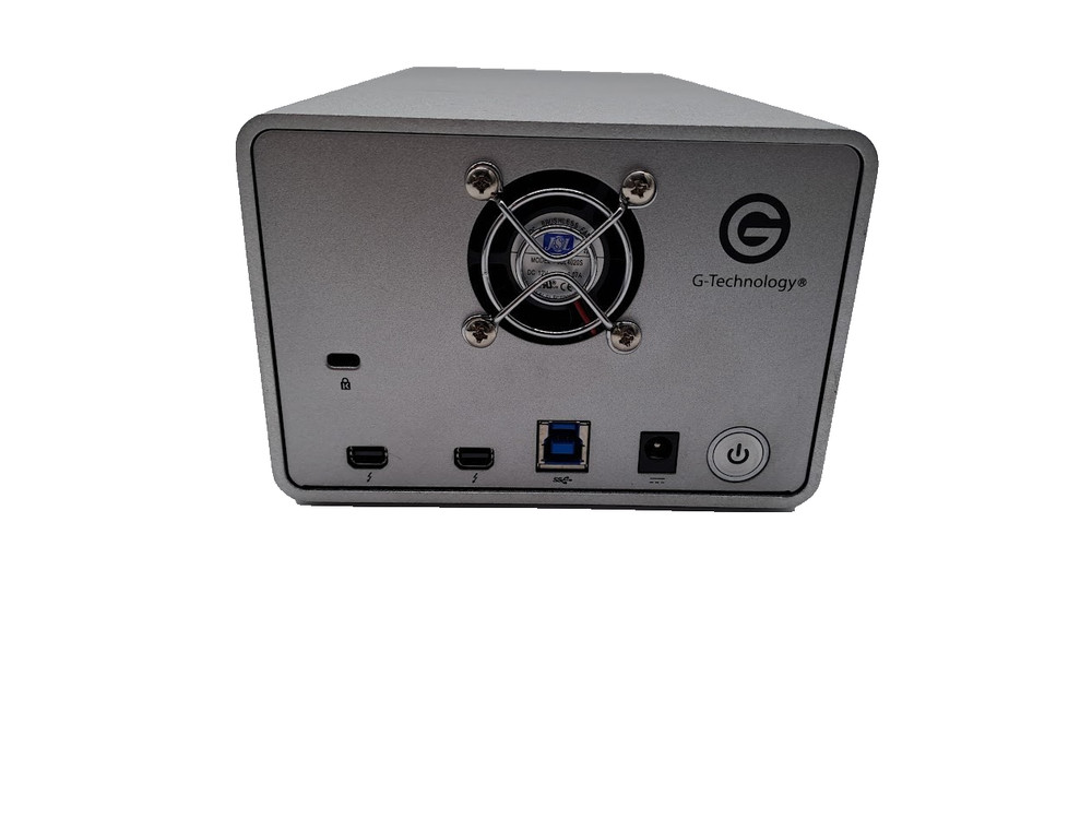 G-Technology G-RAID USB 8TB 2x4TB external hard drive W/USB & Adapter
