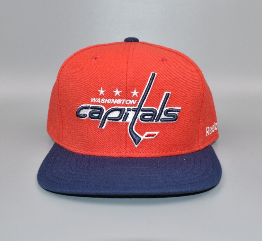 Washington Capitals Reebok NHL Face Off Snapback Cap Hat