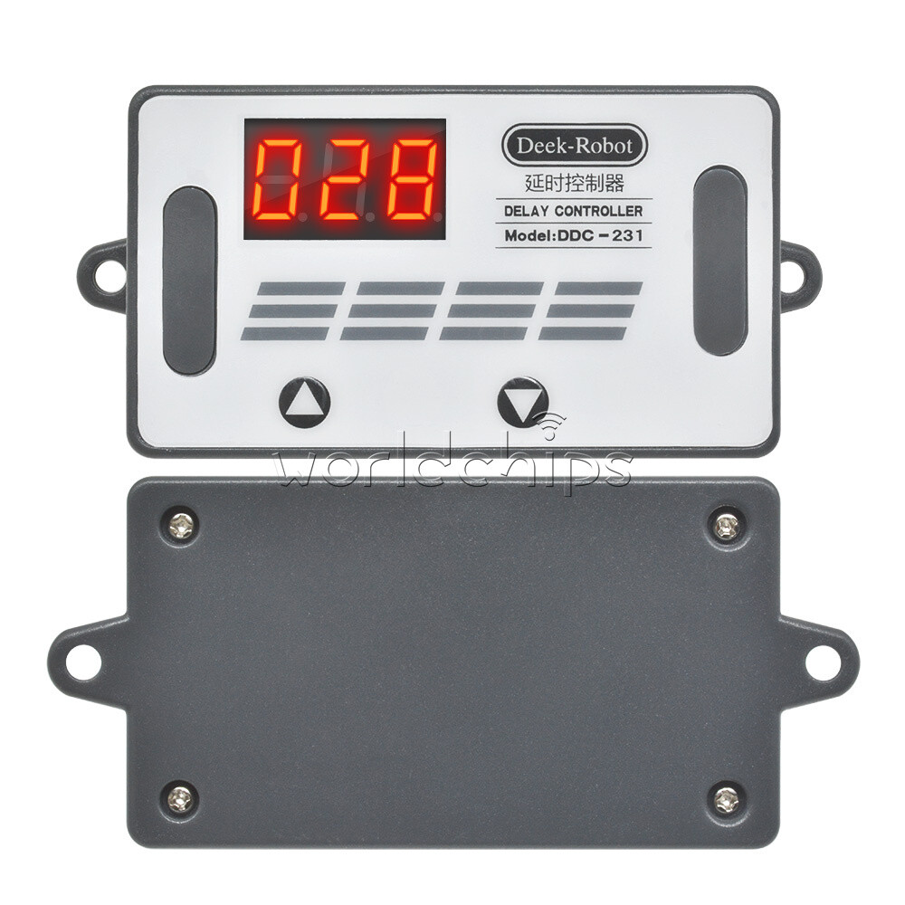 DDC-231 DC12V 50mA MOS Switch Time Delay Relay Controller+Buzzer Current Control