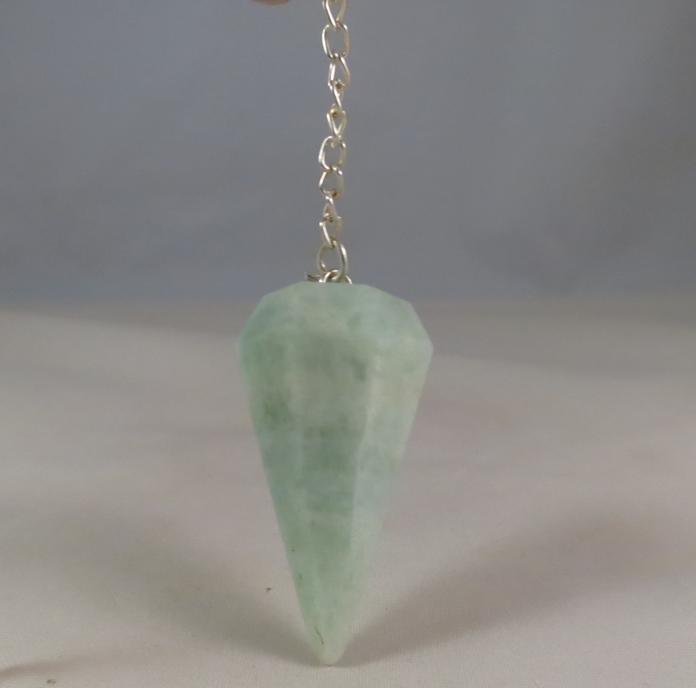 AMAZONITE CRYSTAL PENDULUM