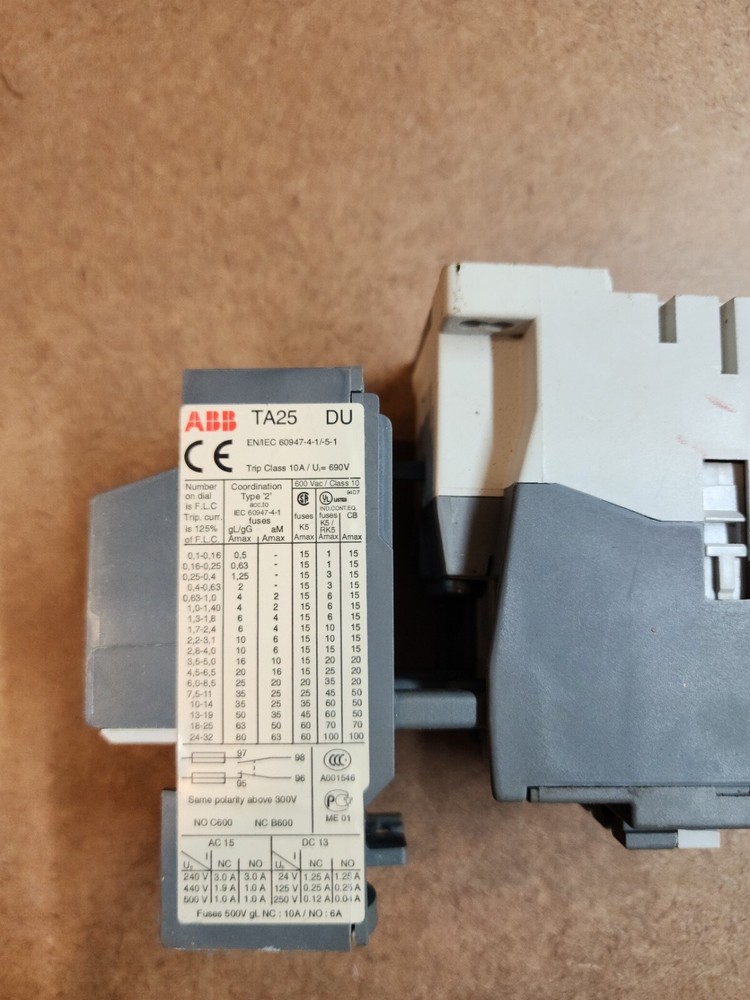 Abb A26-30-10 With Abb Ta25