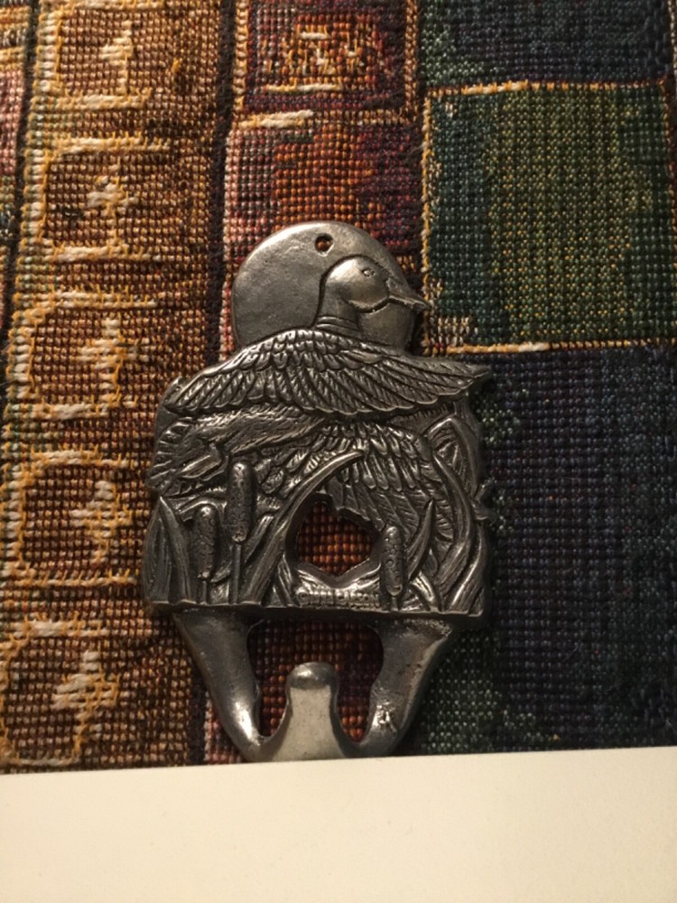 1993 Carson Metal Mallard Duck Hook