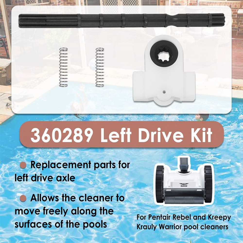 Replacement for Pentair 360289 Rebel Left Drive Kit