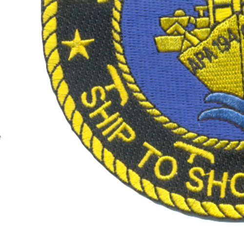 USS Sandoval APA-194 Patch
