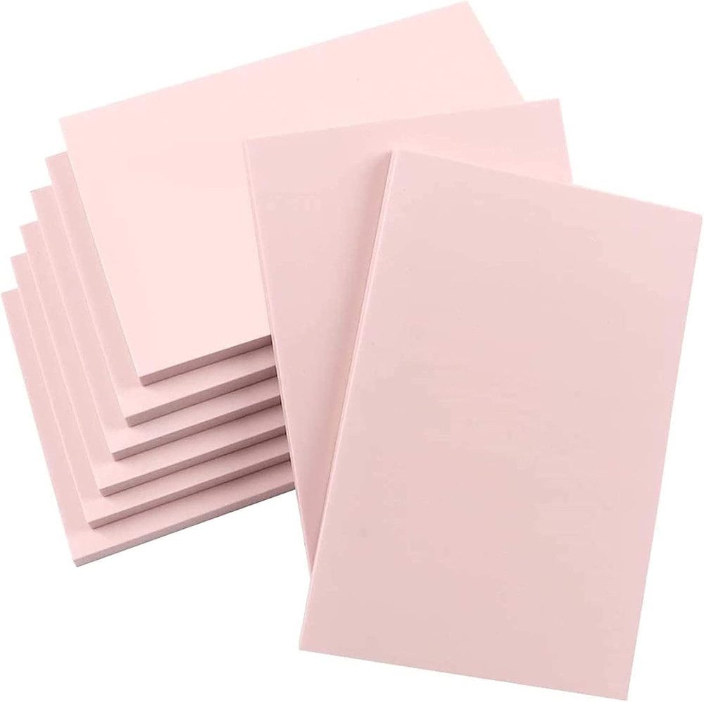 8Pcs 4"X6" Rubber Carving Blocks, Soft Linoleum Block for Printmaking, Rectangle
