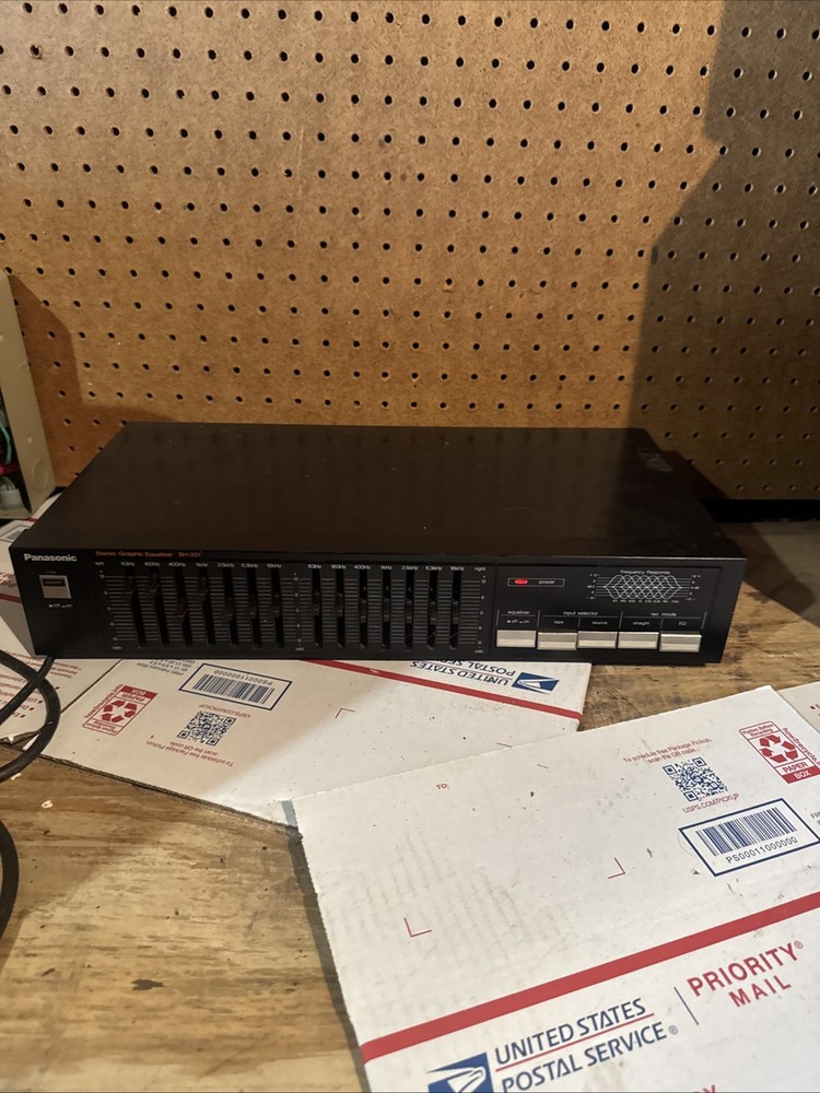 Panasonic SH-251 Stereo Graphic Equalizer - pre-owned & tested OK