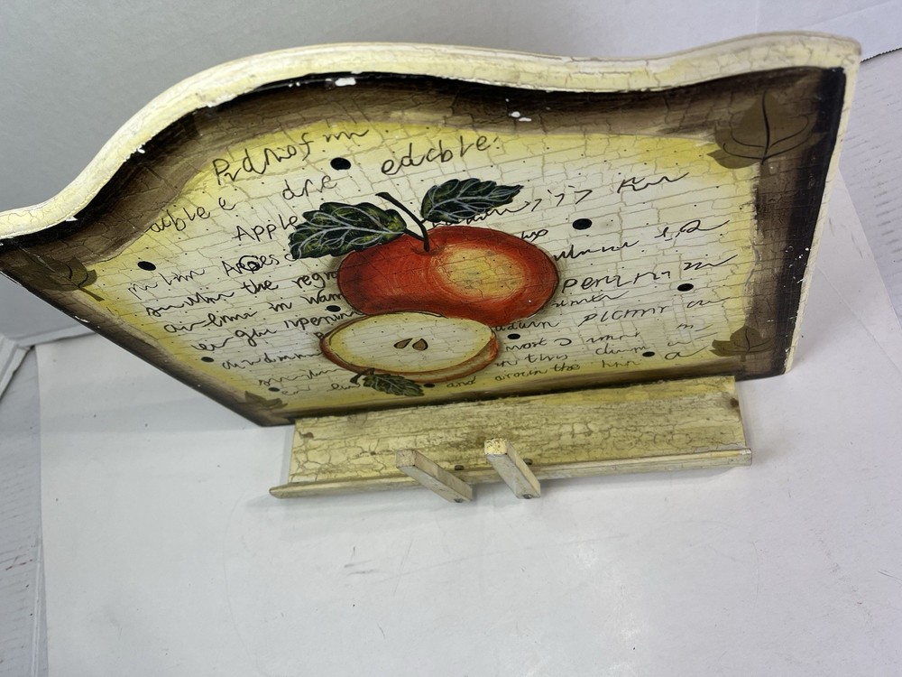 Thomas Pacconi Classics Wood Cookbook Recipe Stand Holder E
