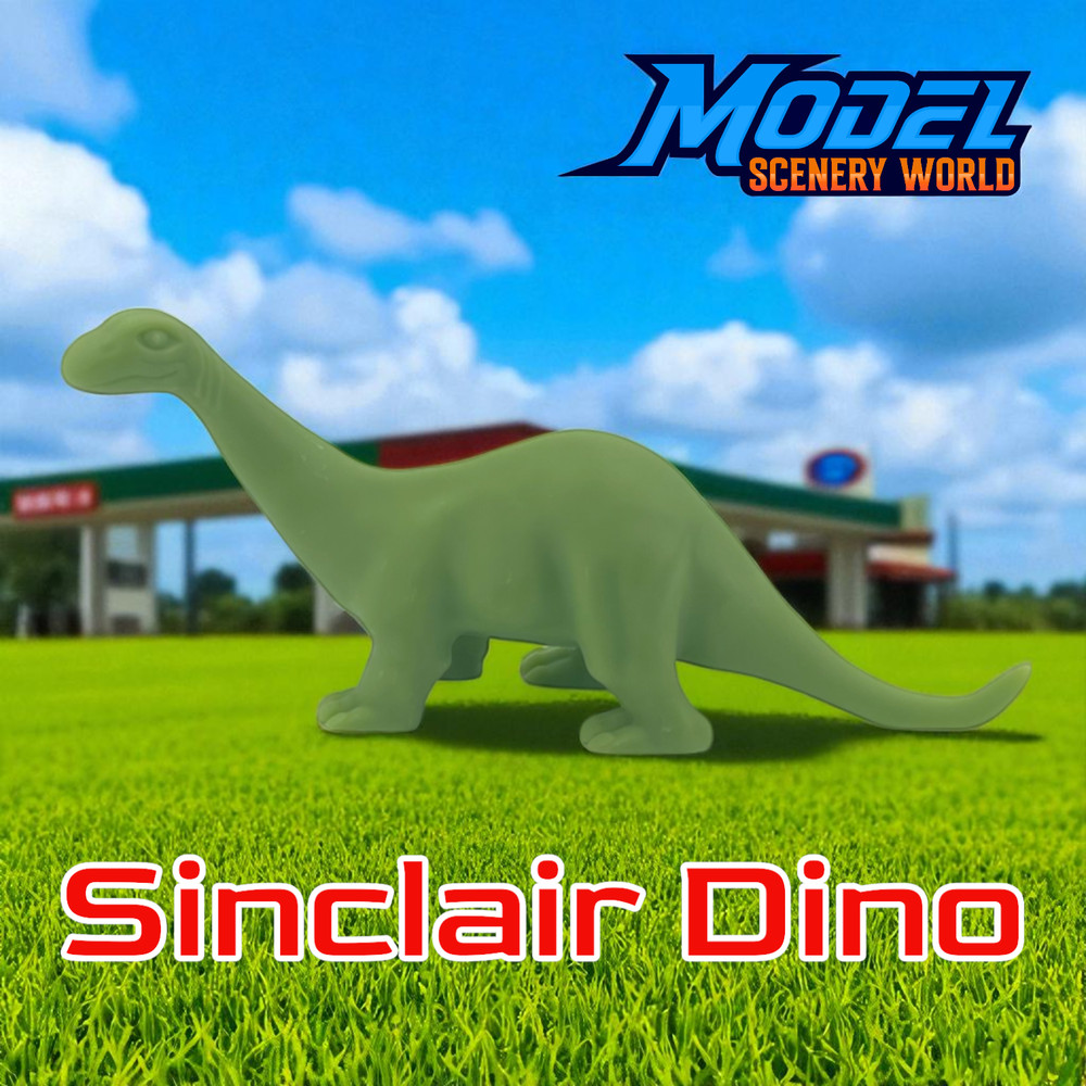 Dino for Sinclair Station - S Scale - Green