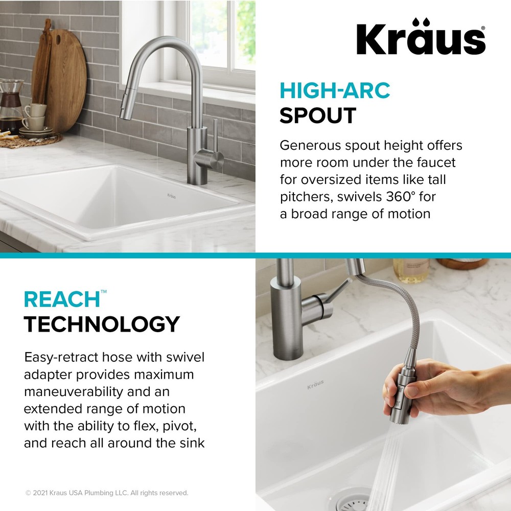 Kraus KPF-2620SFS - Kitchen Faucet