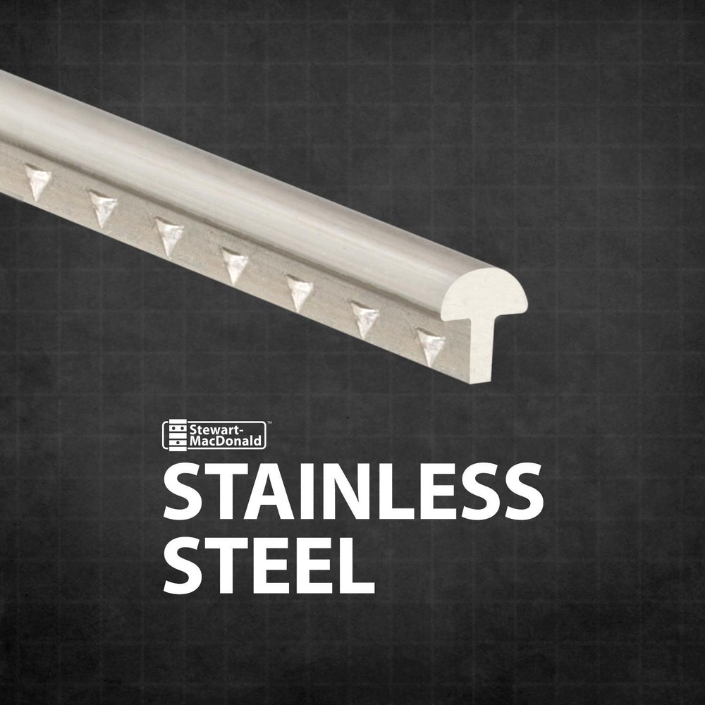 StewMac Stainless Steel Fretwire, Medium/Medium, 1 Pound (82 ft)