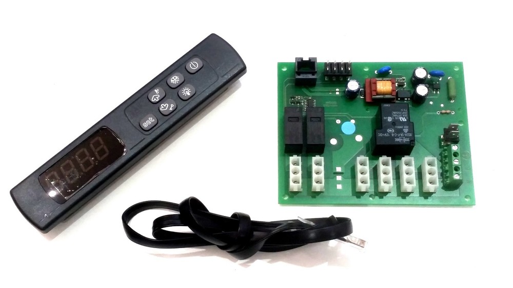 EVCO STATIC REFRIGERATION CONTROL KIT EVZ000NXX3 CABLE & 1256800044 FRIDGE FREEZ