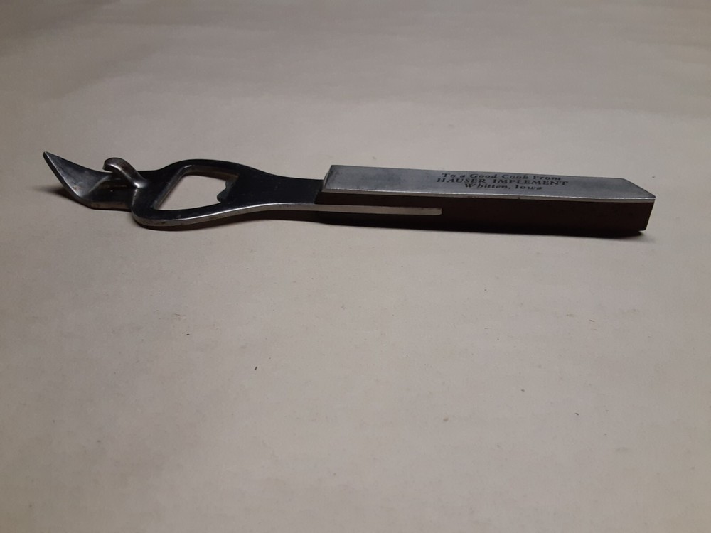 Hauser Implement Whitten Iowa can or bottle opener