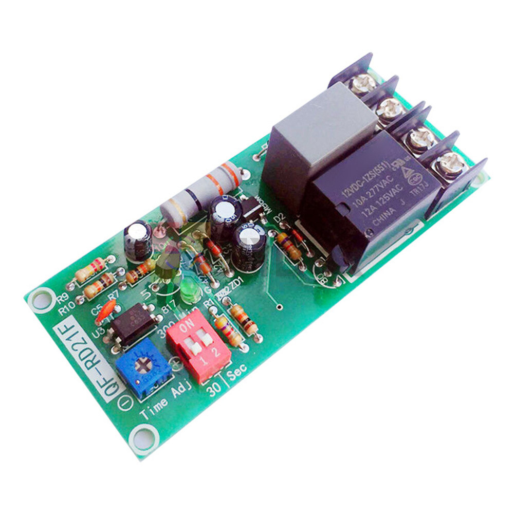 Adjustable Timer Control Relay Module Turn Off Delay Switch Board ForExhaust Fan