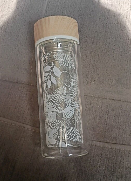 Double Layer Glass Tea Infuser By CultureFly