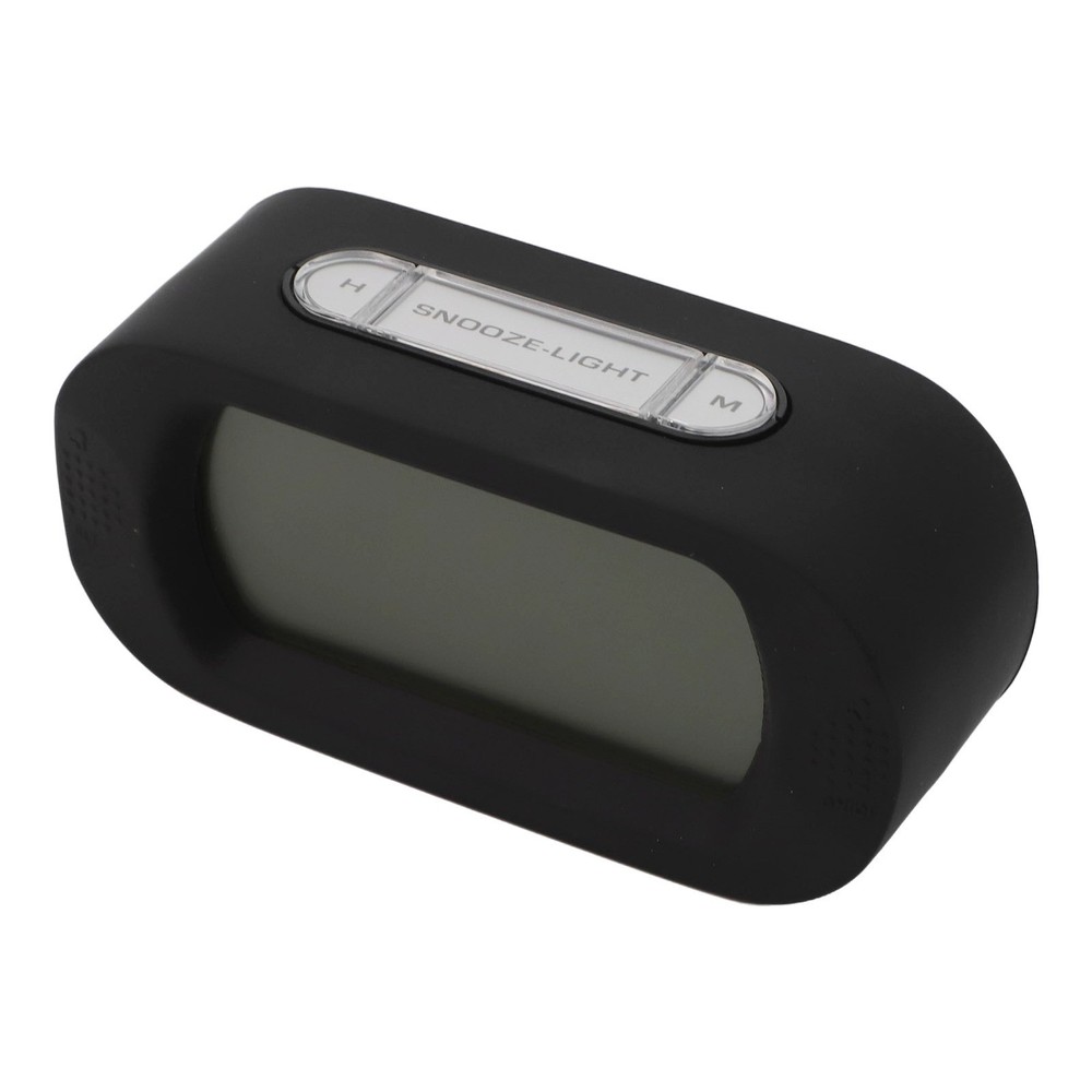 Travel Friendly Digital Clock with Snooze Function and Shockproof Cover