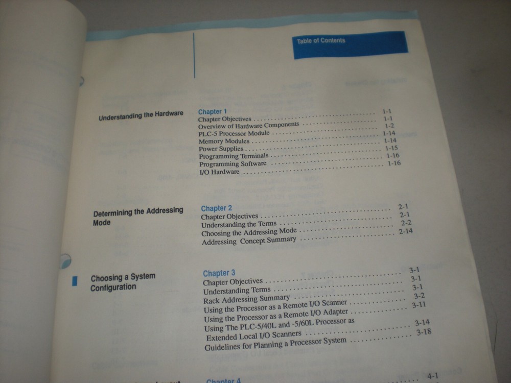 Allen Bradley PLC-5 Controllers (955109-76) & Programming (955109-61) Manuals