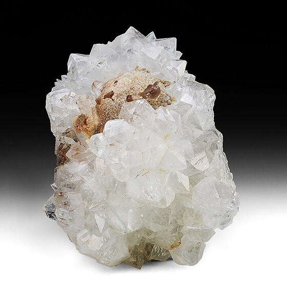 Fluorite with Quartz