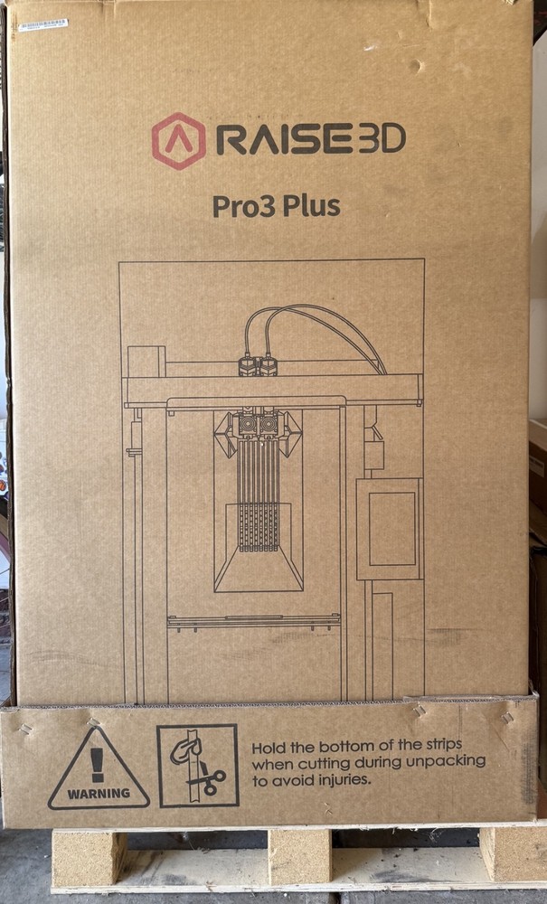 Raise3D Pro3 Plus Professional 3D Printer – Excellent condition